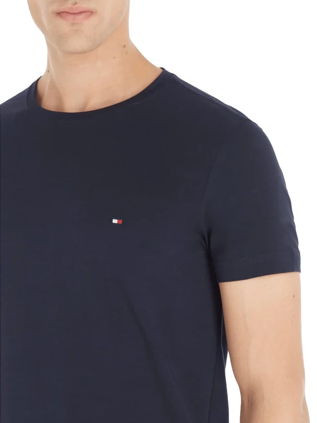 Core Stretch Slim C Neck Tee