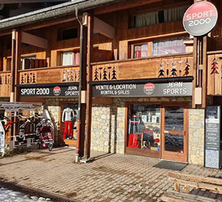 Extérieur du magasin SPORT 2000 SAINT MARTIN DE BELLEVILLE JEAN SPORTS