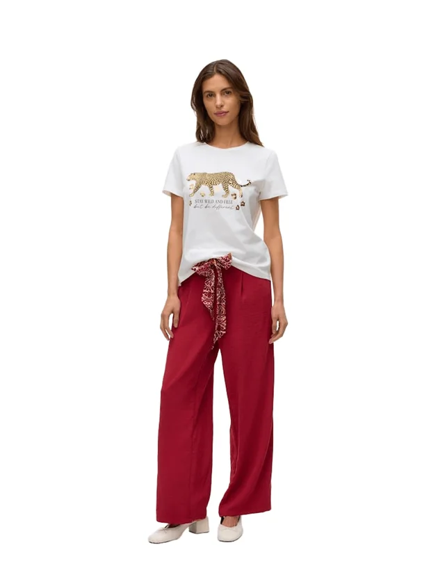 S S O Neck T Shirt Jrs Btq Ga