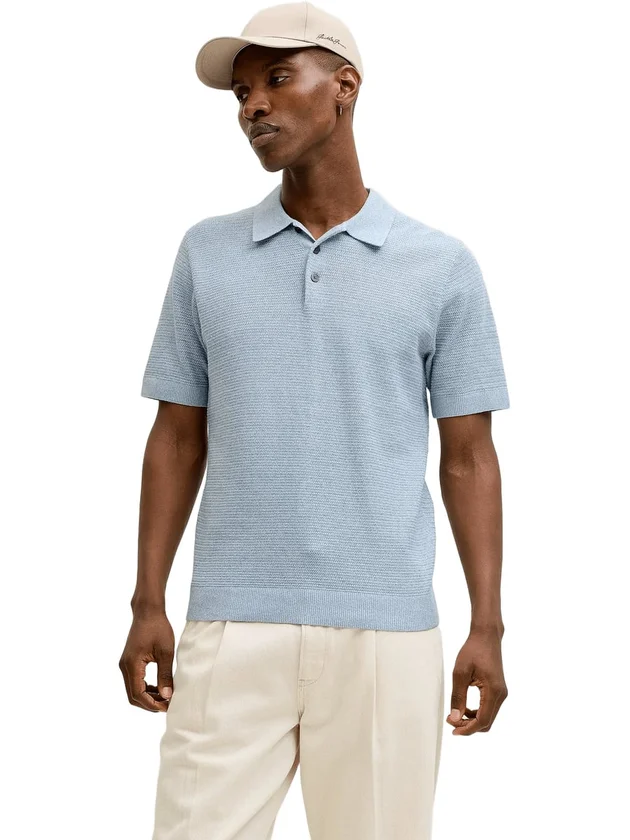 Bluriley Knit Polo Ss Sn