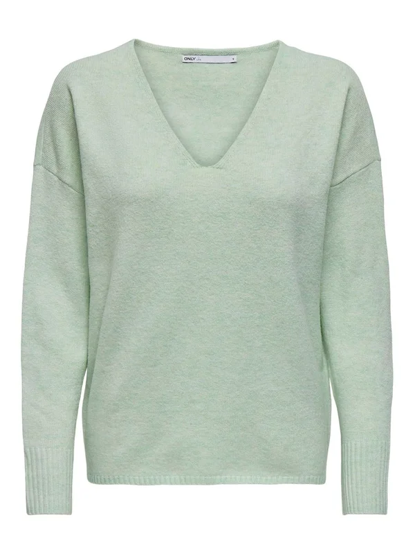Onlrica L S V Neck Pullo Knt Noos