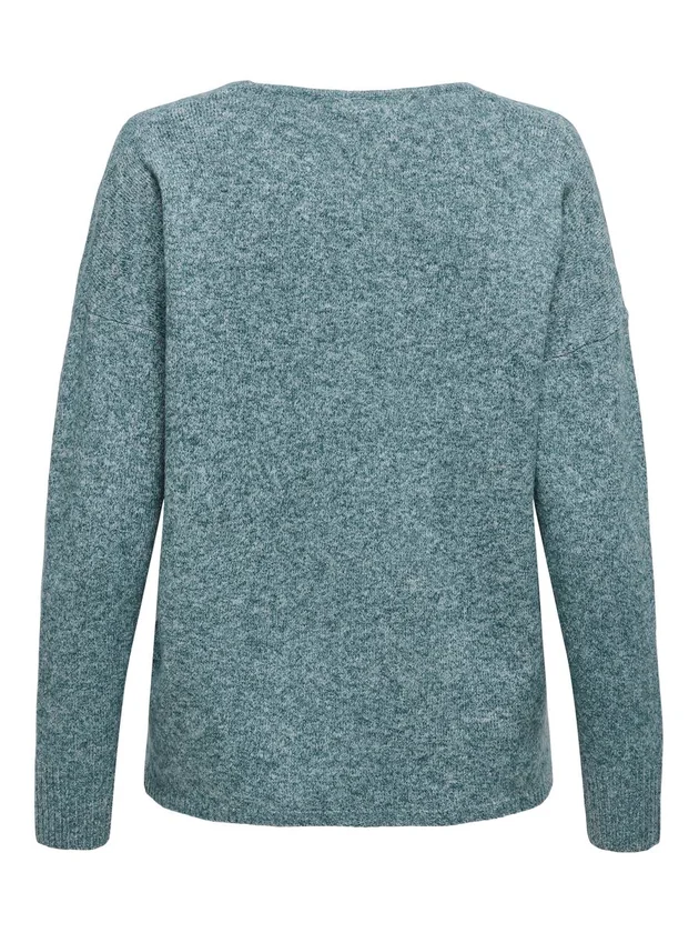 Onlrica L S V Neck Pullo Knt Noos