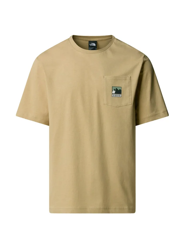 M Mountain Logo Relaxd S S Pckt Tee