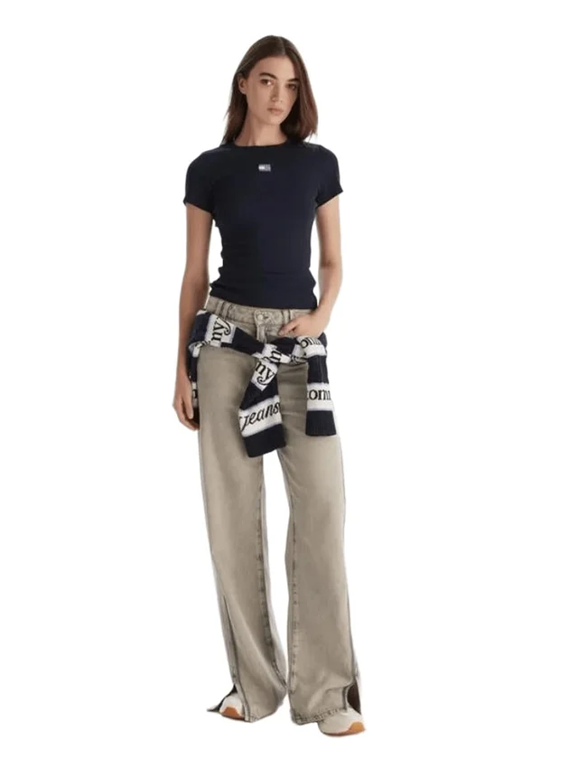 Slim Badge Rib Tee