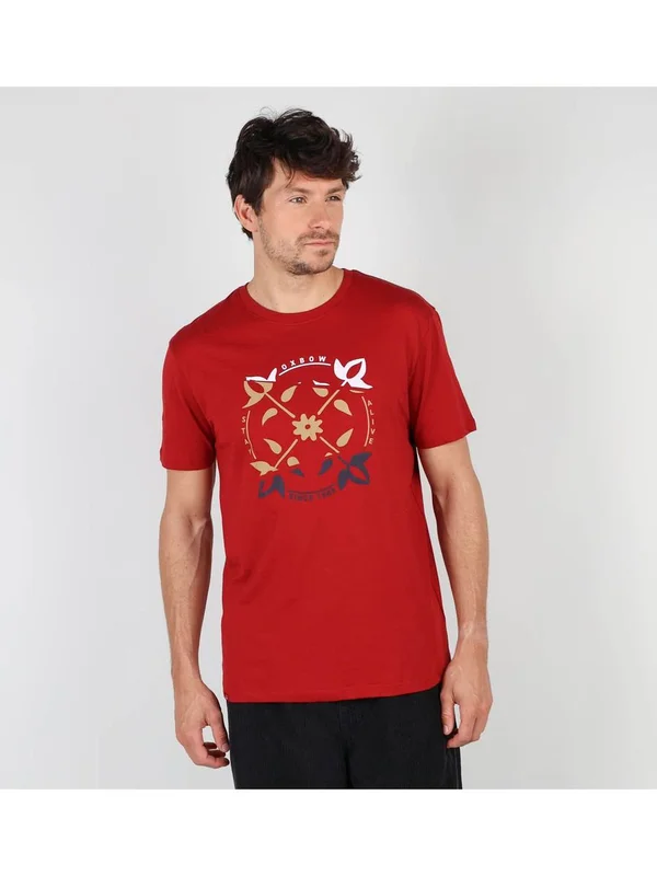 Tee Shirt Manches Courtes Graphiqu