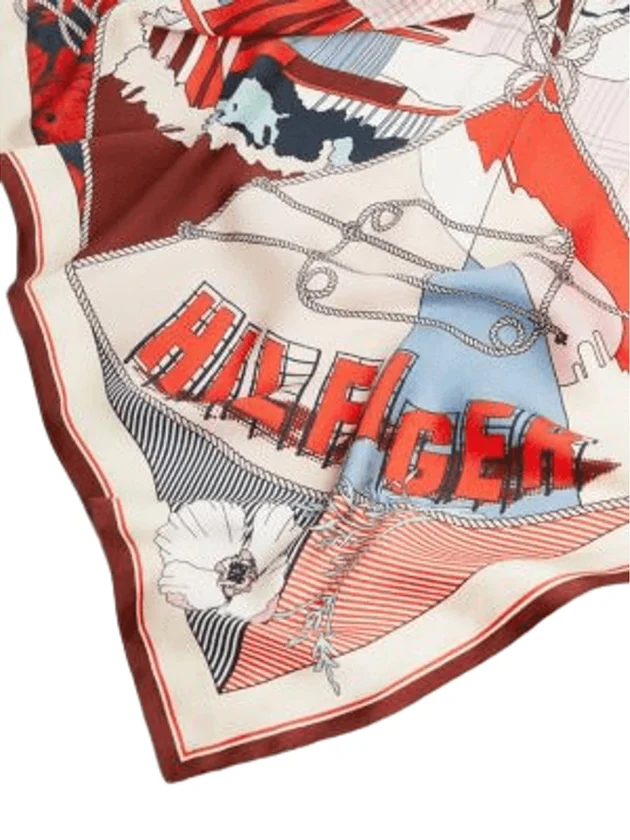 Flag Floral Silk