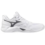 WHITE/METALLIC GRAY/BLACK