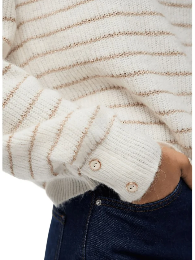 Pcjibe Ls O Neck Knit Fc