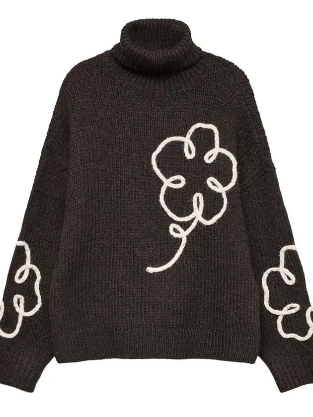 Fatima LS Rollneck Pullover