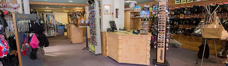Intérieur du magasin SPORT 2000 VALLOIRE NAGANO SPORT