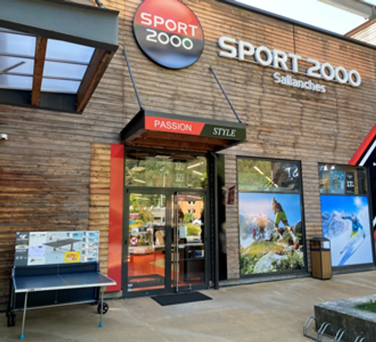 Extérieur du magasin SPORT 2000 SALLANCHES