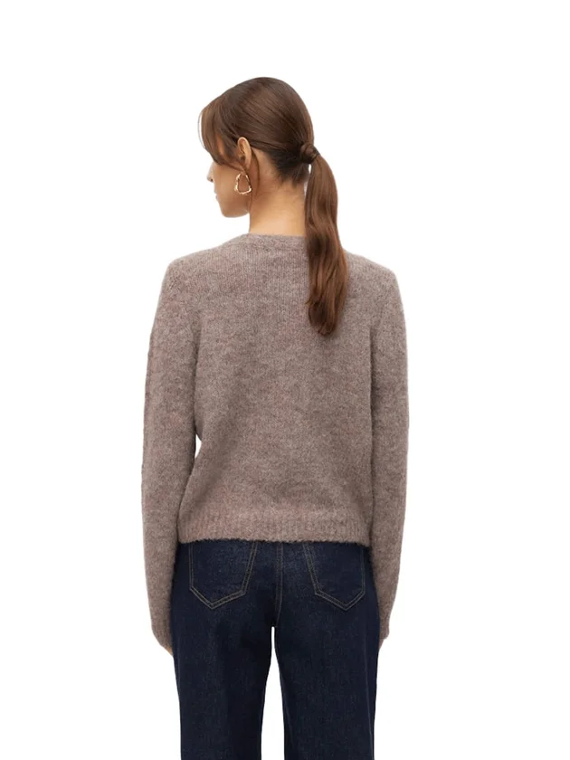 Novah Ls O Neck Button Cardi Ga Noos