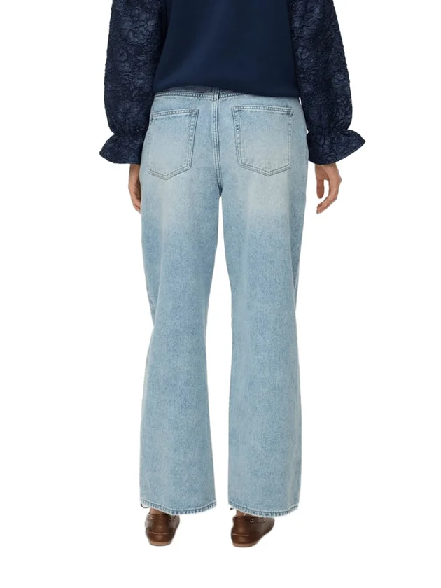 Wide Belt Jeans