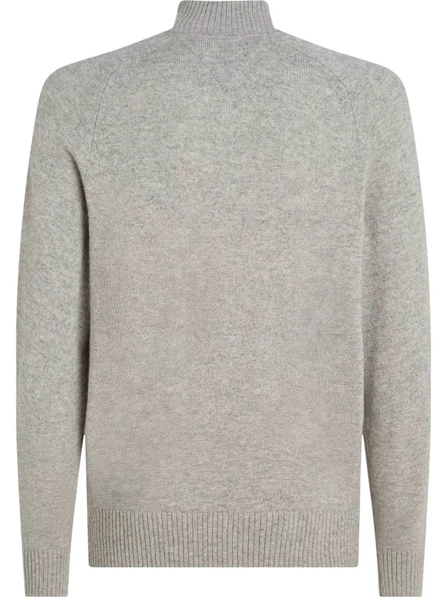 Lambswool Zip Mock