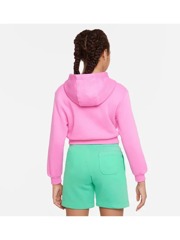 Club Fleece Crop Hdy Hbr