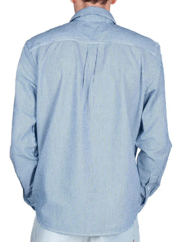 Isaac Seersucker L S Shirt