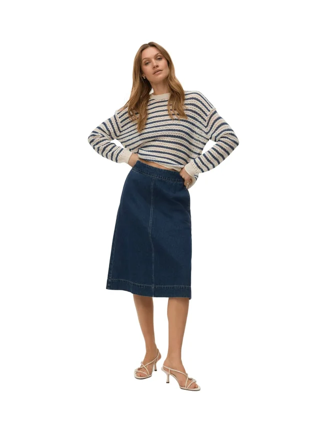 Charlene LS O Neck Pullover Boo