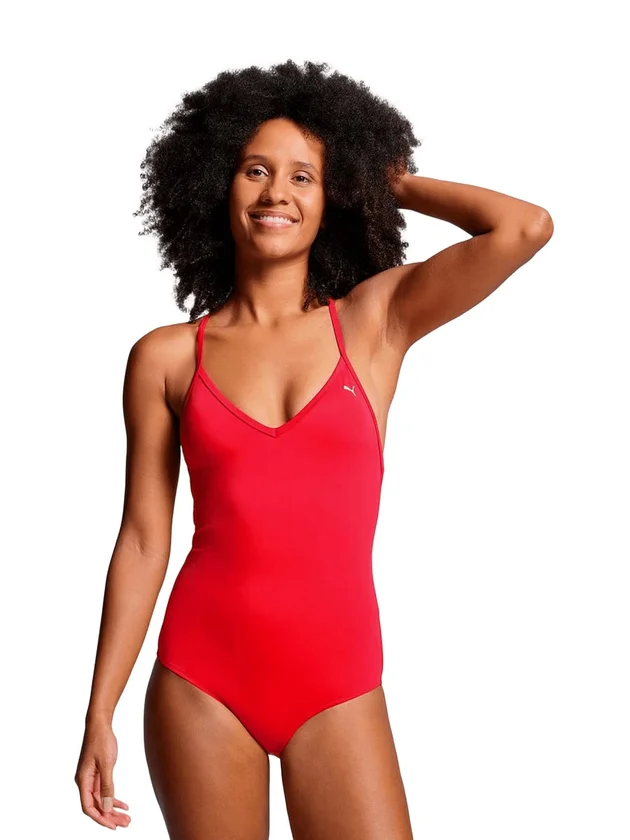 Vneck Padded Swimsuit 1P