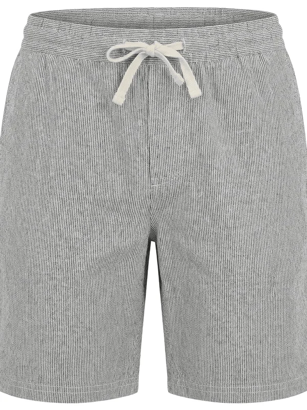 Linen Blend Stripe Short
