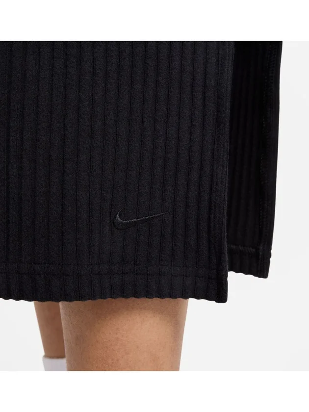 Chll Knt Rib Mid Skirt
