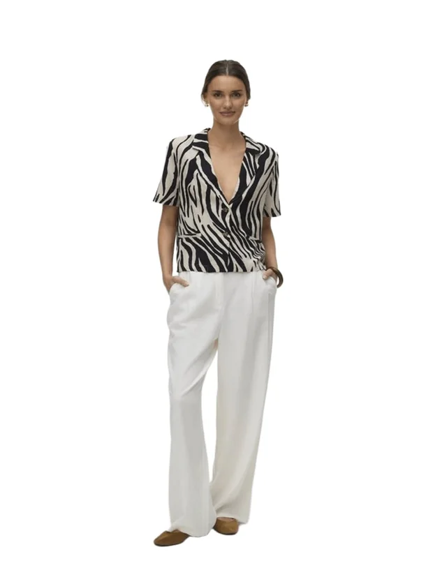 Ss Short Blazer Wvn Ga