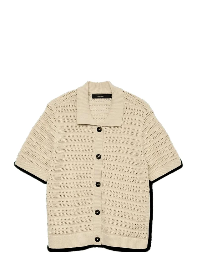 Hayley 2 4 Poloneck Cardigan Boo