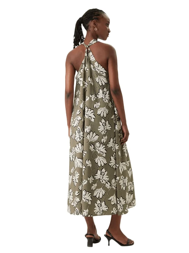 Jennifer S L Ankle Dress Wvn Btq Sp