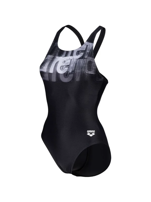 Overlap Swimsuit V Back