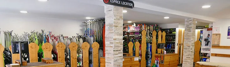 Intérieur du magasin SPORT 2000 ORCIERES MERLETTE BEAR VALLEY