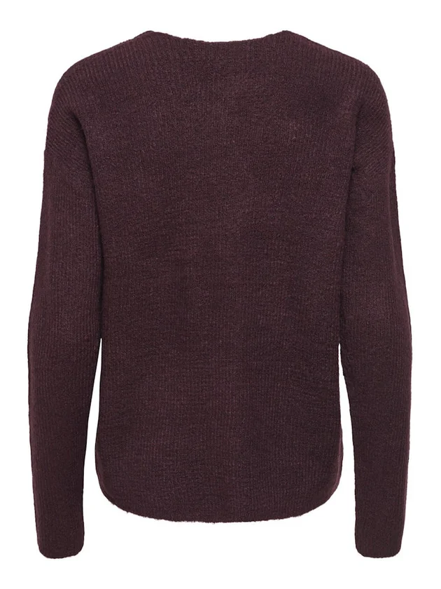 Camilla V Neck L S Pullover Knt Noos