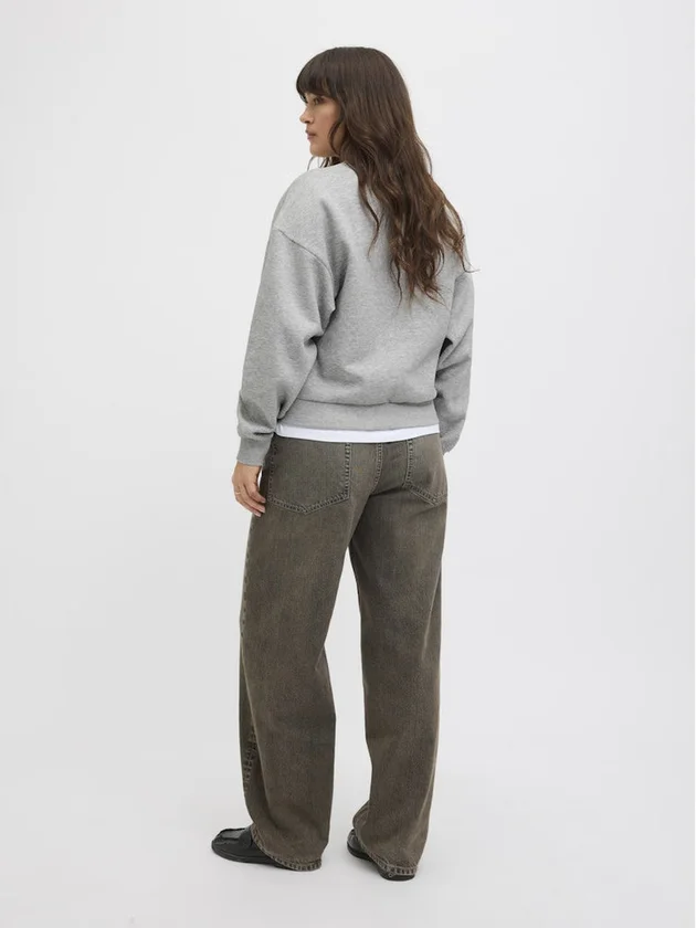 Jxmerle Rlx Short Ls Crew Swt Ln