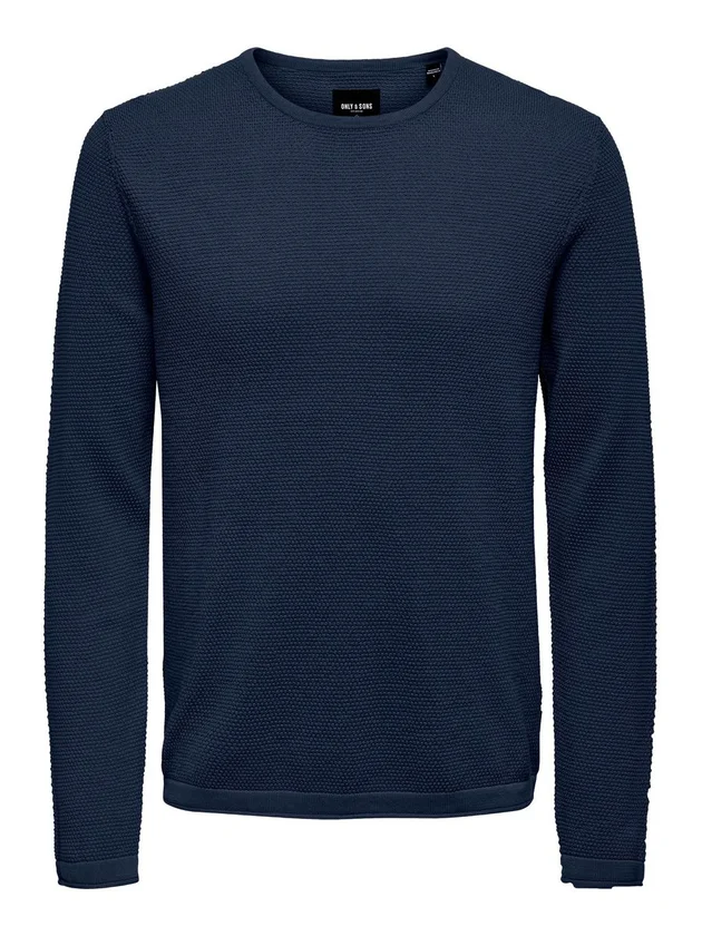 Onspanter Reg 12 Struc Crew Knit