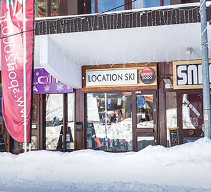 Extérieur du magasin SPORT 2000 ARCS 2000 PLACE HAUTE