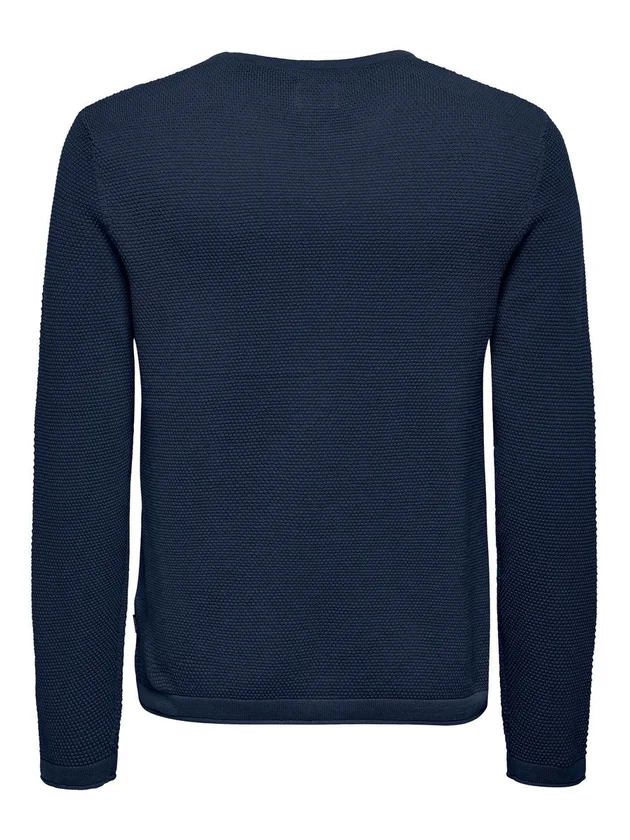 Onspanter Reg 12 Struc Crew Knit