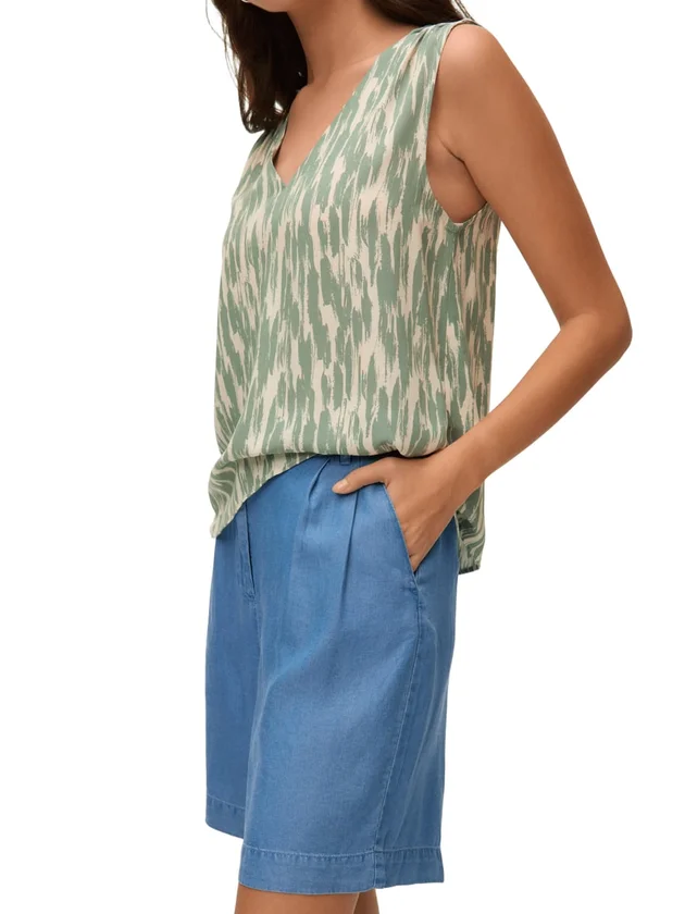 Fleur Hw Bermuda Tencel Shorts