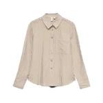 BIRCH / STRIPES:SILVER MINK W. SILVER STUDS