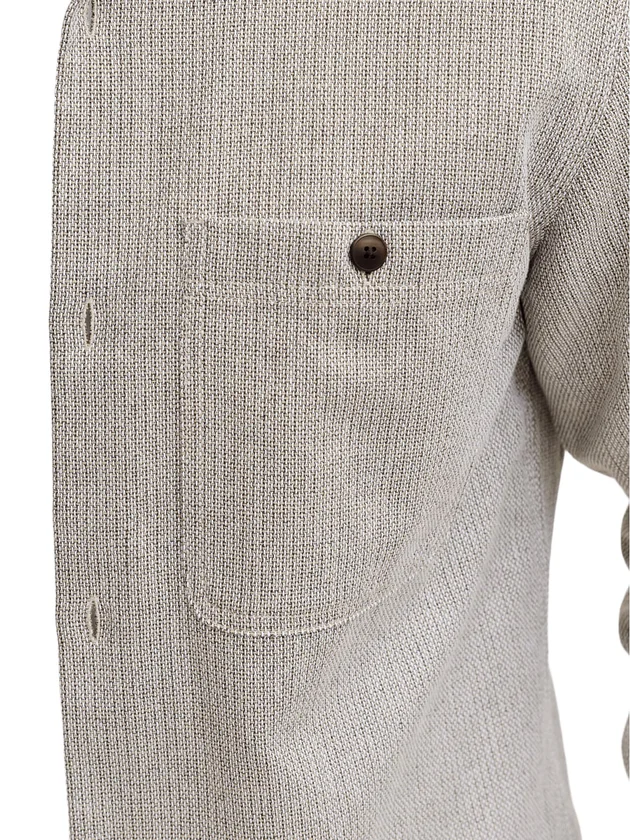 Blurayle Linen Solid LS Shirt