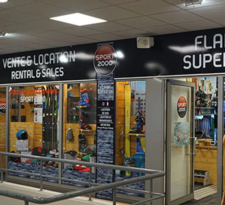 Extérieur du magasin SPORT 2000 FLAINE SUPER SKI FORET