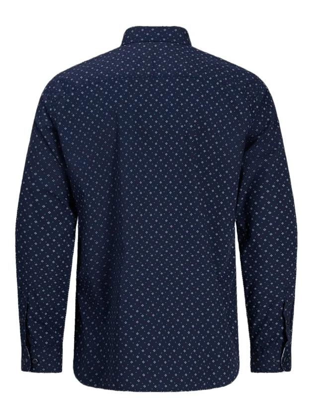Jjmatheo Detail Print Shirt LS