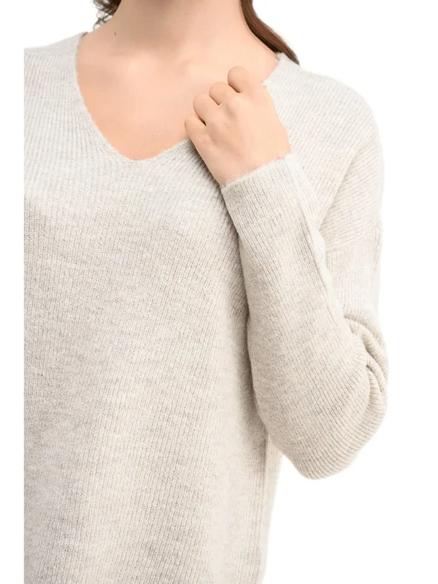 Crewlefile Glitter LS V Nk Pul Noos Lx