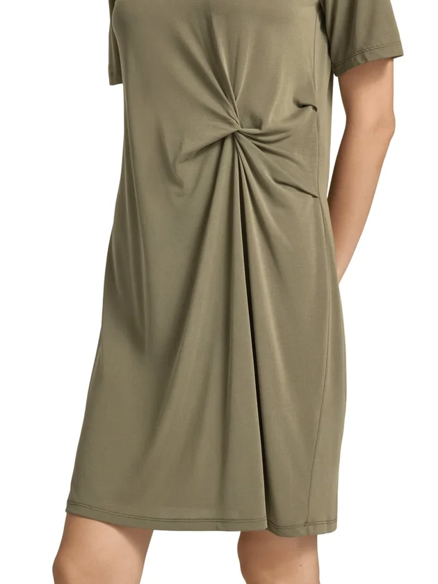 Pcanora V Neck Knot Dress Jrs