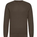 CHOCOLATE BROWN / DETAIL:TWIST/ZIZAG STRUCTURE
