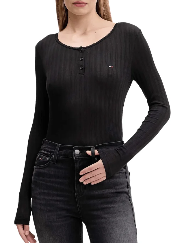 Slim Sh Irregular Rib LS