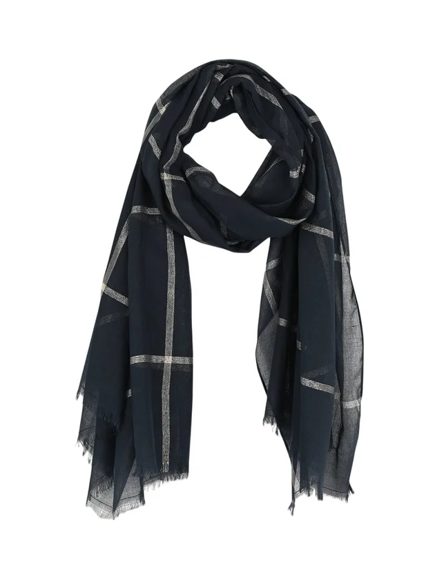 Pctasselo Long Scarf Solid W Lurex
