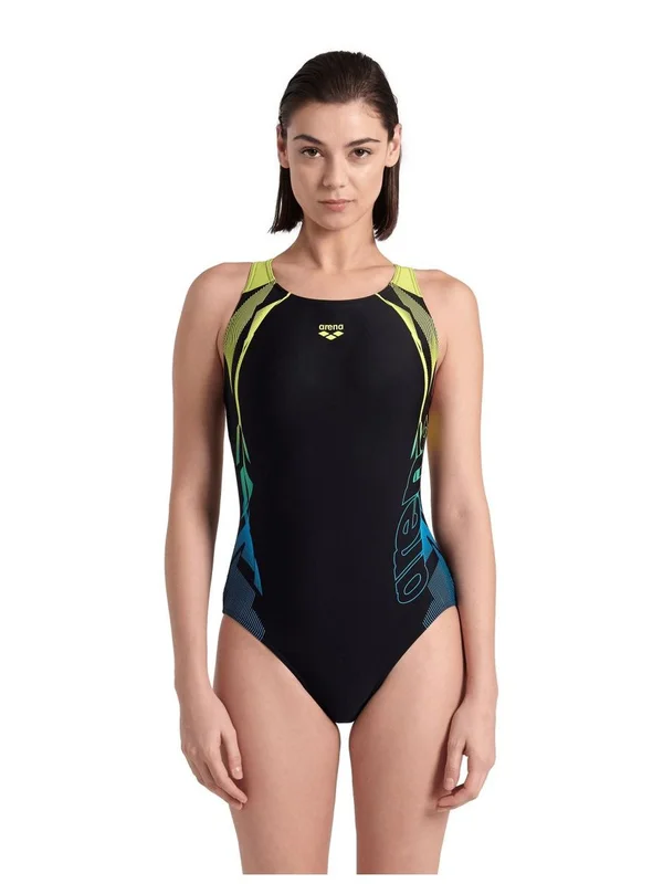 Gleam Swimsuit V Back
