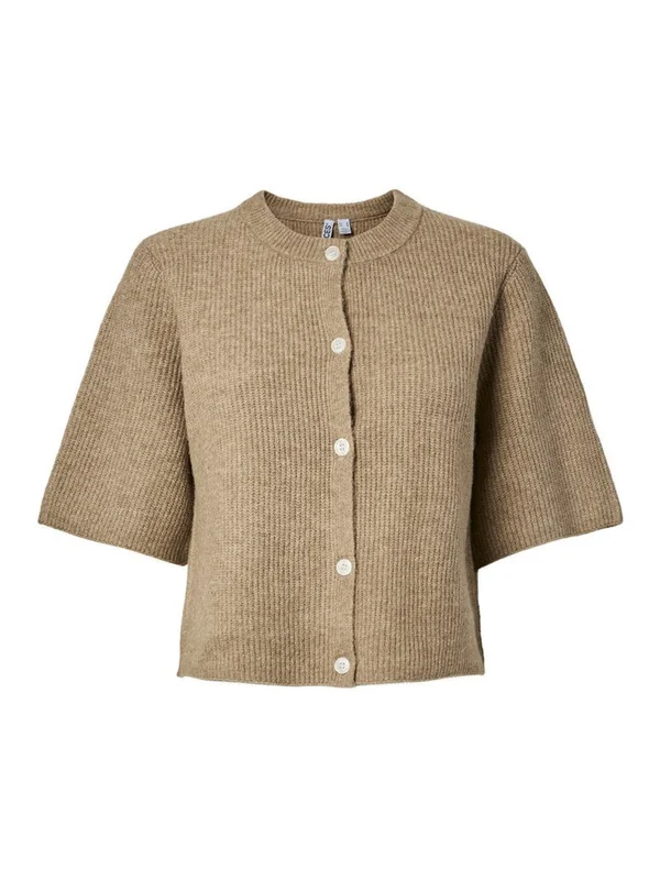 PcSilly Ss O Neck Knit Cardigan Noos Bc