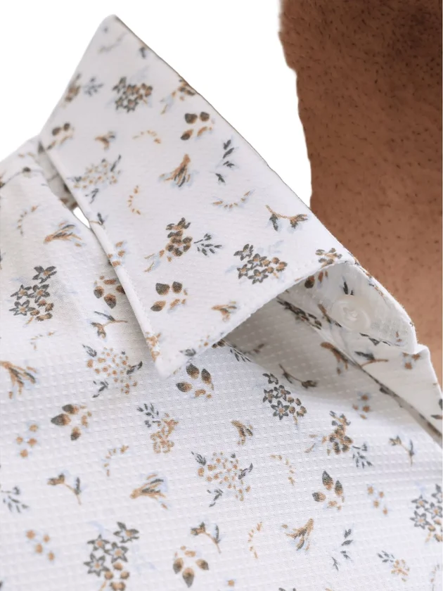 Blayork Print Dobby L S Shirt