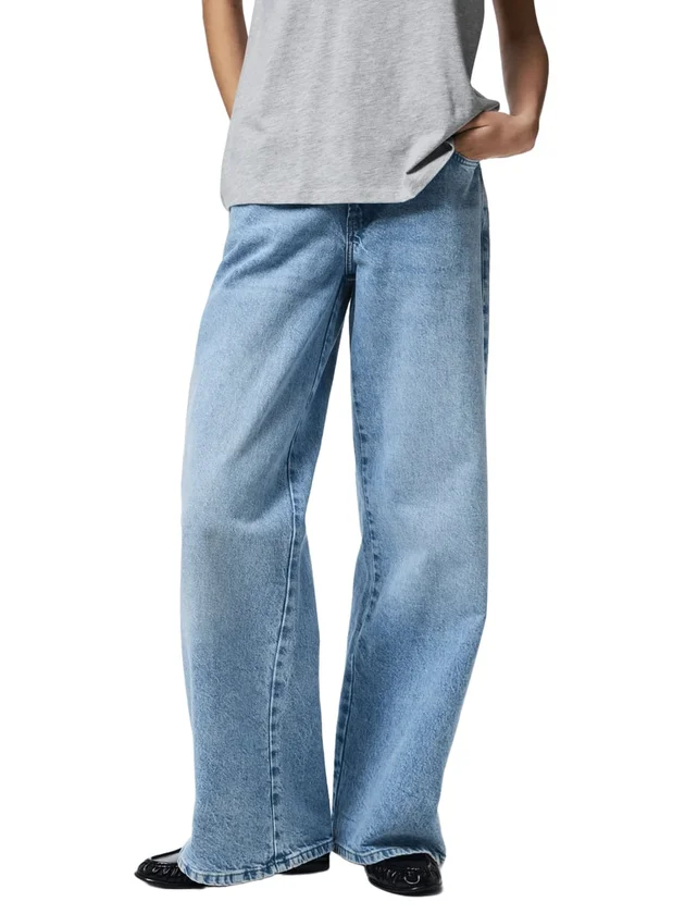 Selma Lw Wide Jeans Lb Noos