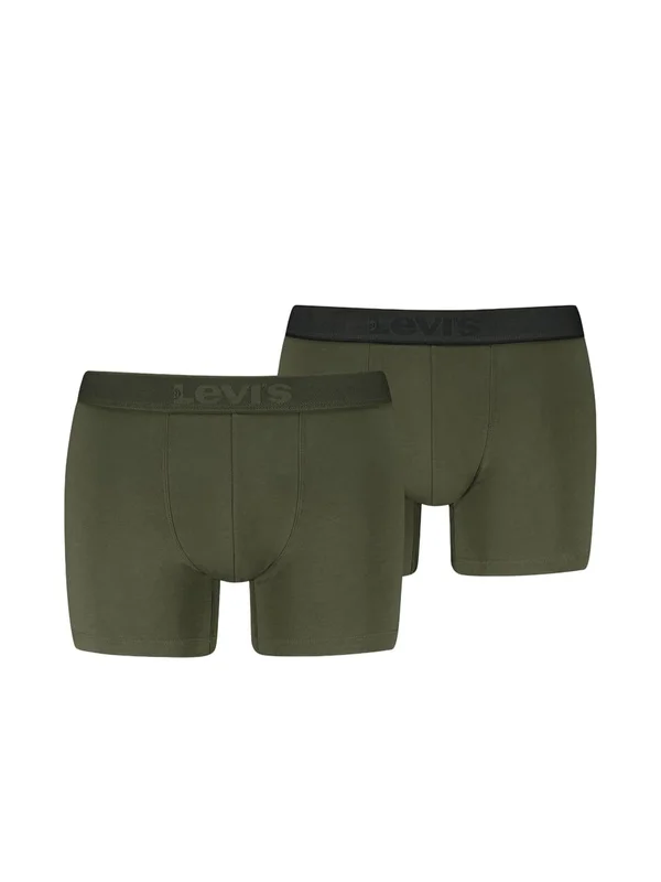 Twill Wb Boxer Brief 2P