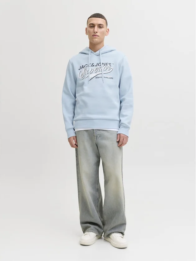 JJElogo Sweat Hood 2 Col 25 26 Noos